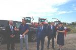 Депутат АКЗС Николай Бушков вместе с коллегой из Госдумы Иваном Лоором посетили предприятия Тальменского района