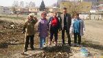 В Октябрьском районе Барнаула прошли субботники
