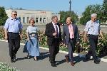 Ирина Солнцева и Иван Лоор оценили ход реконструкции стадиона «Октябрь» в Мамонтовском районе