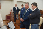 Зампред комитета Совета Федерации по регламенту и организации парламентской деятельности посетил АКЗС