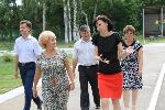 Ирина Солнцева посетила детский сад в с. Поспелиха, построенный по Губернаторской программе «80х80»