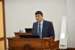 Глава Счетной палаты Виктор Миненок представил депутатам ежегодный доклад