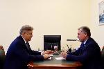 Председатель Алтайского краевого Законодательного Собрания встретился с полномочным представителем Президента Российской Федерации в Сибирском федеральном округе