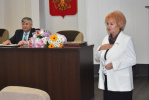 Ирина Солнцева приняла участие в сессии Поспелихинского районного Совета народных депутатов