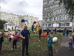 В микрорайоне Новосиликатный открылась новая детская площадка
