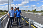 В Заринске открыли двустороннее движение по мосту через Чумыш