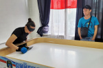 Спортсмены с нарушениями зрения разыграли Кубок Алтайского края по настольному теннису