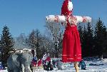 В Тальменском районе прошел праздник "Проводы русской зимы" 