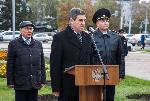 Александр Лазарев принял участие в церемонии принятия присяги курсантов БЮИ МВД России