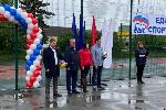 Александр Романенко и Анатолий Вытоптов открыли спортплощадку в Павловском районе 
