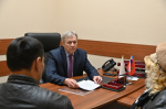 Владимир Лещенко провел прием граждан по личным вопросам