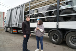 Автомобили, оборудование и снаряжение – 60 тонн помощи отправили из Барнаула алтайским бойцам на передовую