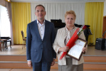 Александр Молотов поздравил педагогов старейшей детской музыкальной школы Барнаула