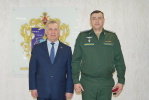 Александр Романенко встретился с военнослужащими, дислоцированными в Павловском районе