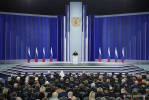 Сегодня Владимир Путин обратится с Посланием к Федеральному Собранию