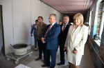 Александр Романенко проконтролировал, как идет ремонт в Усть-Таловской школе Курьинского района