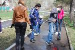Субботник на Аллее ветеранов