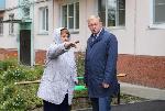 Андрей Абрамов проконтролировал работы по программе «Городская среда» в Бийске 