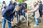 В Кулунде появилась аллея профсоюзов