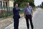 Николай Бушков посетил объекты строительства и ремонта в райцентре Тальменка