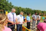 В Баевском районе открыли детскую площадку, построенную в рамках реализации государственной программы