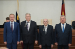 Спикер АКЗС и Губернатор вручили награды Почетным гражданам Алтайского края Виктору Траутвейну и Игорю Анисимову