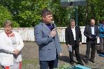 Депутат Иван Диркс выступил на линейке в с. Лесное
