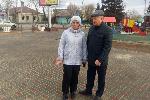 Наталья Цепенко оценила благоустройство центральной площади Кулунды