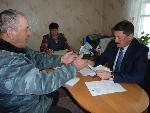 Андрей Осипов с рабочим визитом побывал в Тогульском районе