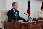 Губернатор Виктор Томенко поздравил депутатов Алтайского краевого Законодательного Собрания восьмого созыва с началом работы 