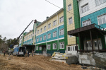 Строительство поликлиники Ребрихинской ЦРБ находится на финишной прямой