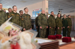 Председатель АКЗС встретился с личным составом 61-й гвардейской зенитной ракетной ордена Суворова бригады