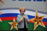 Ирина Солнцева поздравила жителей края с Днем защитника Отечества 