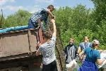 В селе Троицкое прошла традиционная экологическая акция «Чистый берег»
