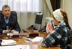 Председатель АКЗС провел прием граждан