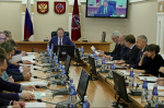Председатель АКЗС Александр Романенко принял участие в заседании Правительства Алтайского края 