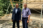В Ребрихинском районе продолжается капитальный ремонт школы по федеральной программе 