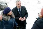 Сергей Серов принял участие в сходе граждан в двух селах Панкрушихинского района