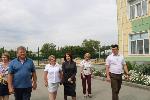 Наталья Кувшинова посетила объекты, которые ремонтируются и строятся в Родинском районе 