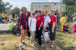 Волонтеры-медики приняли участие в спортивном празднике в Яровом