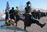 В День защитника Отечества прошло возложение цветов к Мемориалу Славы