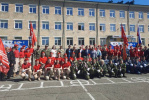 Татьяна Ильюченко встретилась с участниками военно-патриотической игры «Победа»