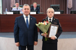Александр Романенко в преддверии Дня сотрудников органов внутренних дел РФ вручил награды полицейским Алтайского края