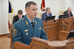 Начальник ГУ МЧС проинформировал депутатов о работе ведомства в 2022 году