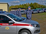 В Калманском районе прошла церемония приведения к Присяге военнослужащих и сотрудников регионального Управления Росгвардии 