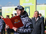 В Калманском районе прошла церемония приведения к Присяге военнослужащих и сотрудников регионального Управления Росгвардии 