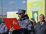 В Калманском районе прошла церемония приведения к Присяге военнослужащих и сотрудников регионального Управления Росгвардии 