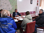 Александр Романенко провел рабочую поездку в Третьяковский район