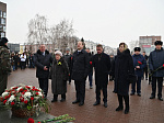 Возложение цветов к Мемориалу Славы в день 80-летия снятия блокады Ленинграда 