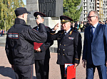 Курсанты БЮИ приняли присягу на пл. Победы в Барнауле 